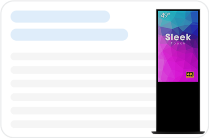 Multimedia Kiosk Digital Signage